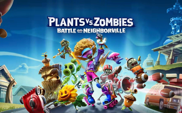 visuel jeu vidéo plants vs zombies